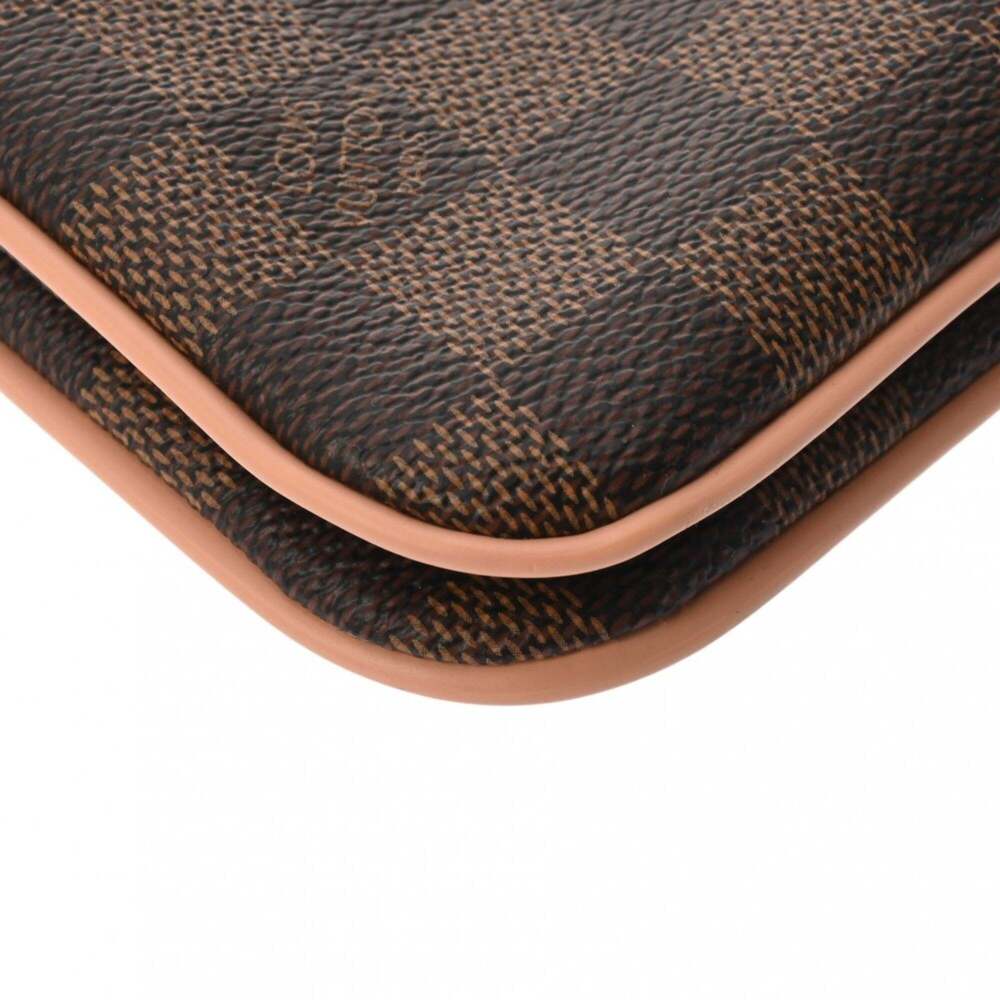LOUIS VUITTON Authentic Brown Damier Canvas Pochette Shoulder Bag - Picture 7 of 11